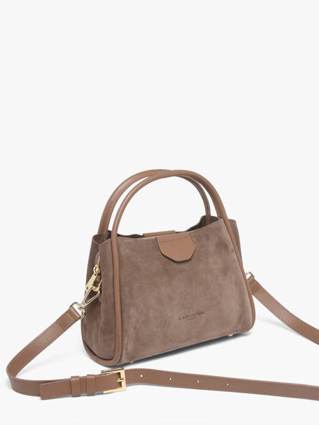 Sac Porté Main Suede Ida Cuir Lancaster Beige suede ida 100 vue secondaire 1