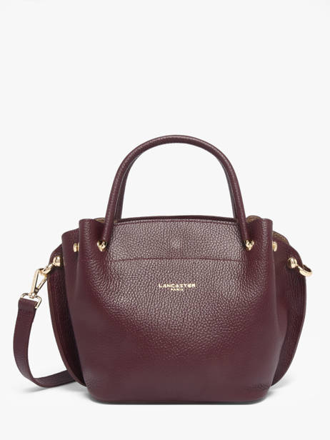 Sac à Main Foulonne Double Cuir Lancaster Marron foulonne double louisa 18