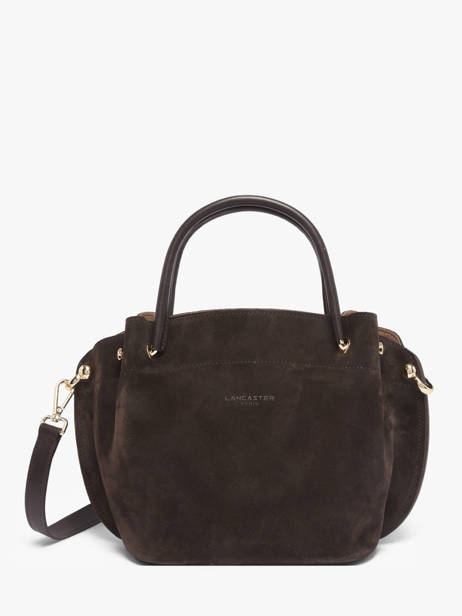 Sac Bandoulière Suede Louisa Cuir Lancaster Marron suede louisa 103
