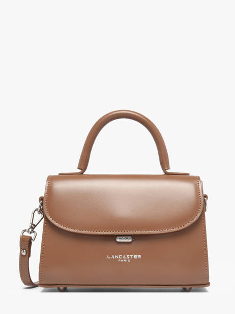 Small Leather Suave Crossbody Bag Lancaster Brown suave even 16