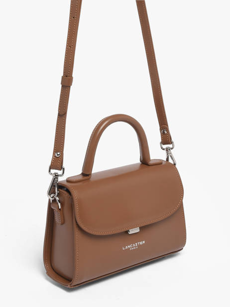 Small Leather Suave Crossbody Bag Lancaster Brown suave even 16 other view 2