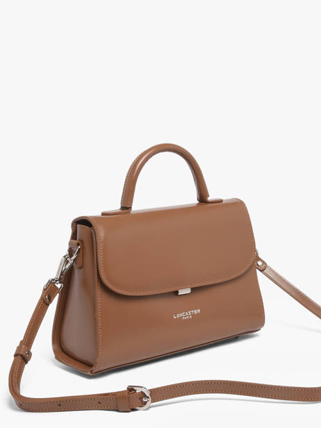 Medium Leather Suave Crossbody Bag Lancaster Brown suave even 17 other view 2