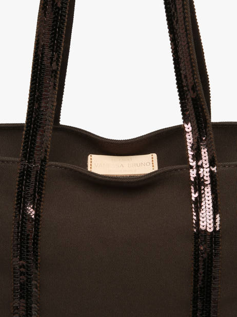 Satchel Cabas Cotton Vanessa bruno Brown cabas 1V40378 other view 3
