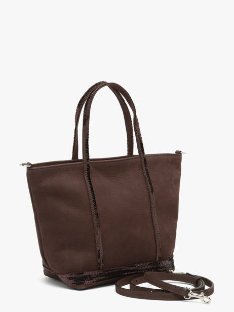 Crossbody Bag Cabas Cuir Leather Vanessa bruno Brown cabas cuir 8V40435 other view 1