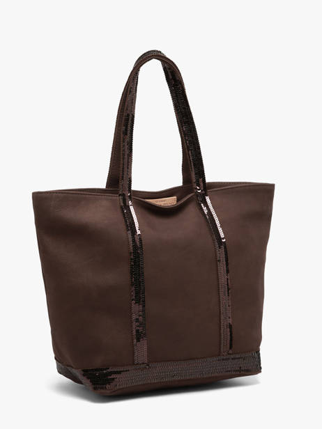 Satchel Cabas Cuir Leather Vanessa bruno Brown cabas cuir 8V40378 other view 1