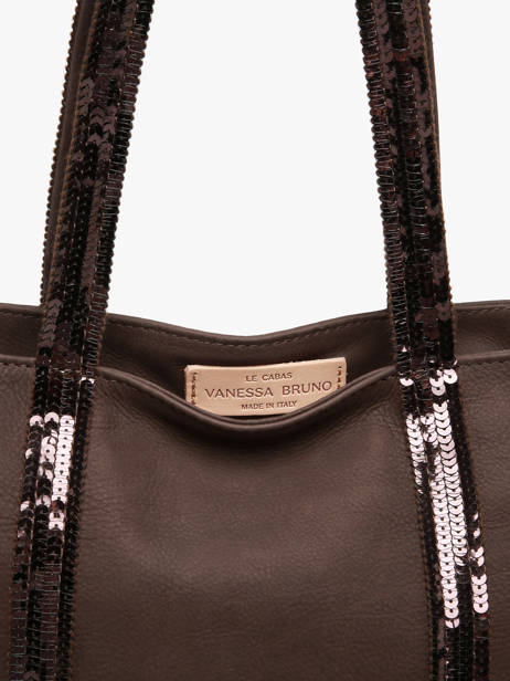 Satchel Cabas Cuir Leather Vanessa bruno Brown cabas cuir 8V40378 other view 2