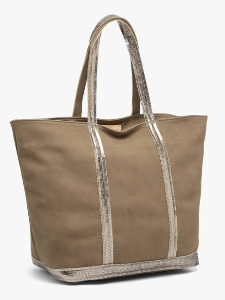 Shoulder Bag Cabas Cuir Leather Vanessa bruno Beige cabas cuir 8V40409 other view 1