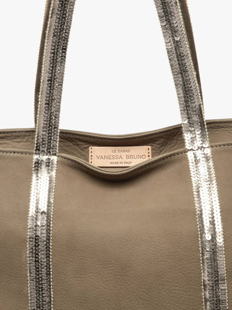 Shoulder Bag Cabas Cuir Leather Vanessa bruno Beige cabas cuir 8V40409 other view 2