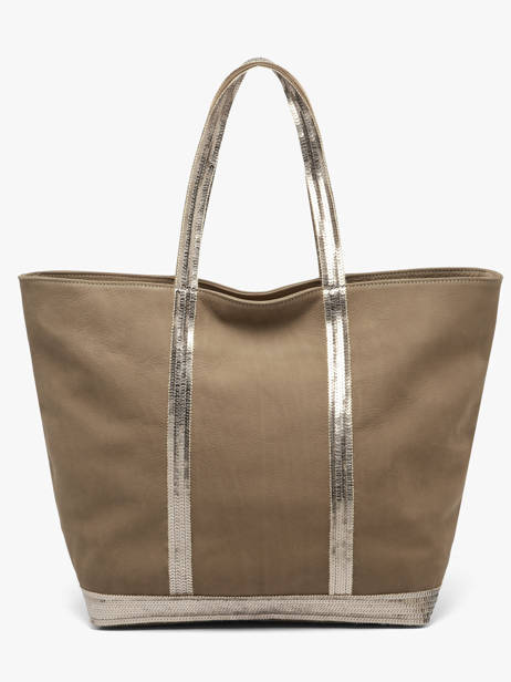 Shoulder Bag Cabas Cuir Leather Vanessa bruno Beige cabas cuir 8V40409 other view 4