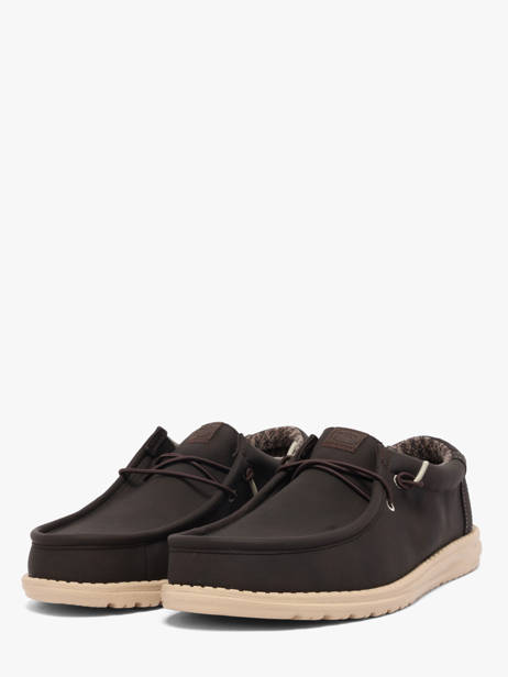Mocassins Hey dude Marron men 41894 vue secondaire 1