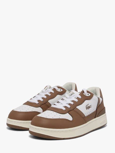 Sneakers En Cuir Lacoste Marron men 2SMA0012 vue secondaire 1