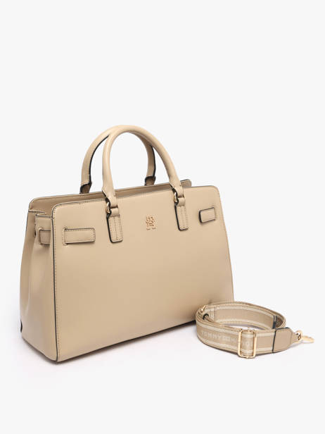 Sac Porté Main Th Joy Tommy hilfiger Beige th joy AW19067 vue secondaire 1