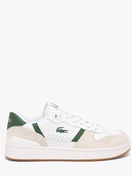 Sneakers En Cuir Lacoste Blanc men 2SMA0011