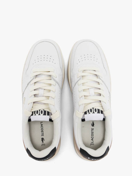 Sneakers En Cuir Lacoste Blanc men 2SMA0121 vue secondaire 3