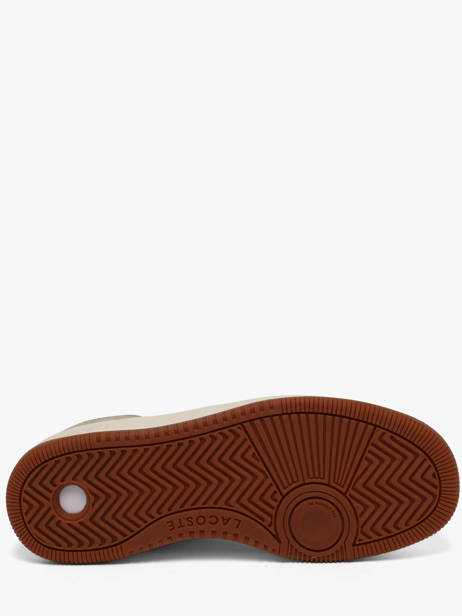 Sneakers En Cuir Lacoste Blanc men 2SMA0121 vue secondaire 4