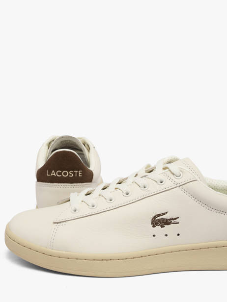 Sneakers En Cuir Lacoste Blanc men 2SMA0146 vue secondaire 2