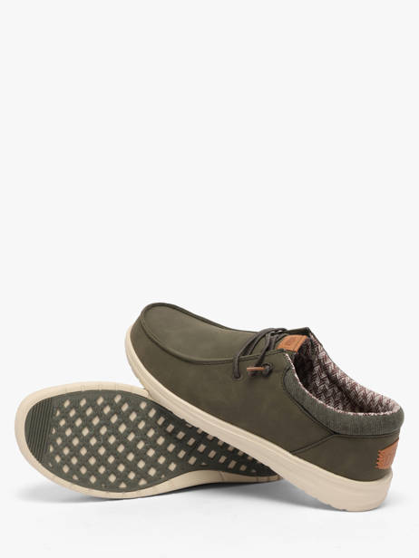 Mocassins Hey dude Vert men 43352 vue secondaire 2