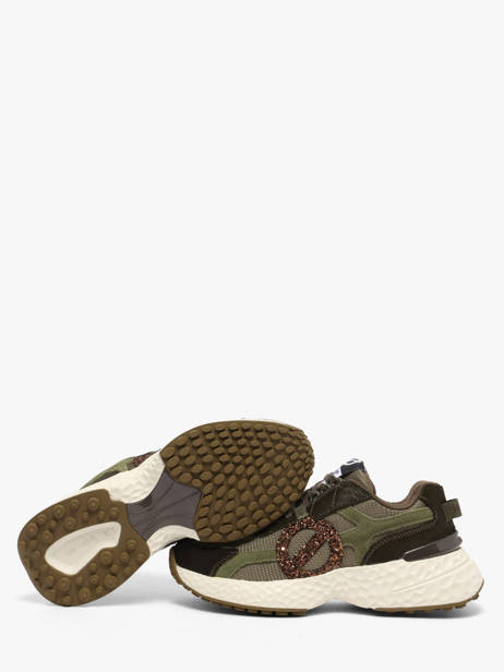 Sneakers No name Vert women SNCRBG04 vue secondaire 2