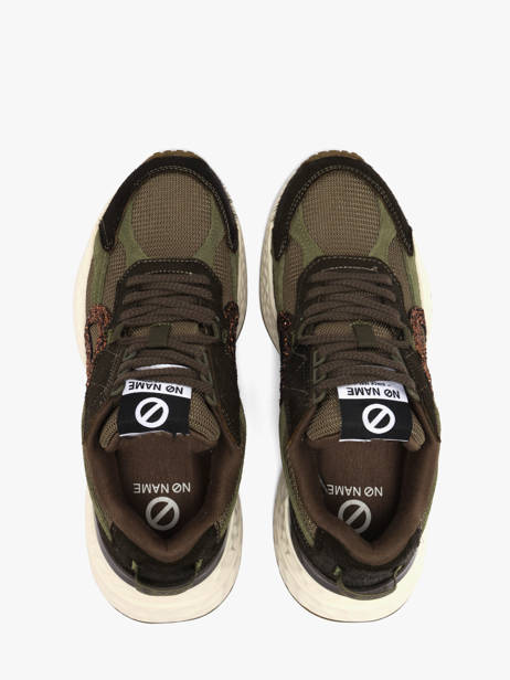 Sneakers No name Vert women SNCRBG04 vue secondaire 3