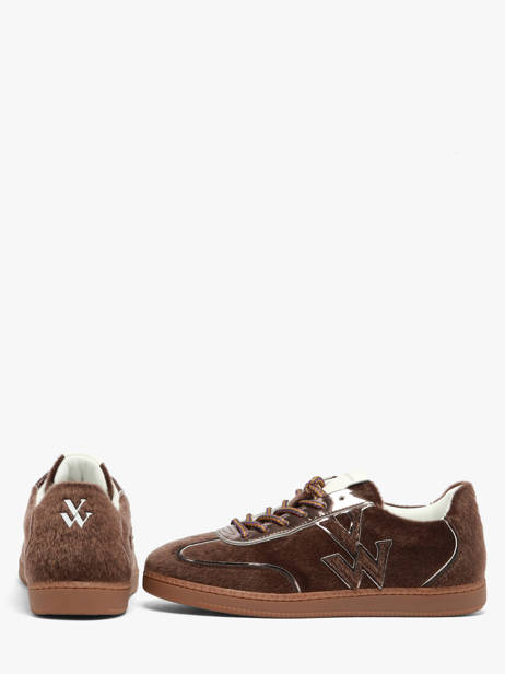 Sneakers Vanessa wu Marron women BK2925CH vue secondaire 2