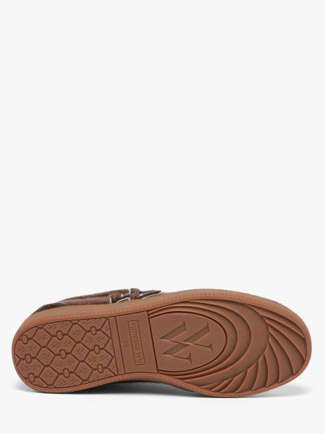Sneakers Vanessa wu Marron women BK2925CH vue secondaire 4