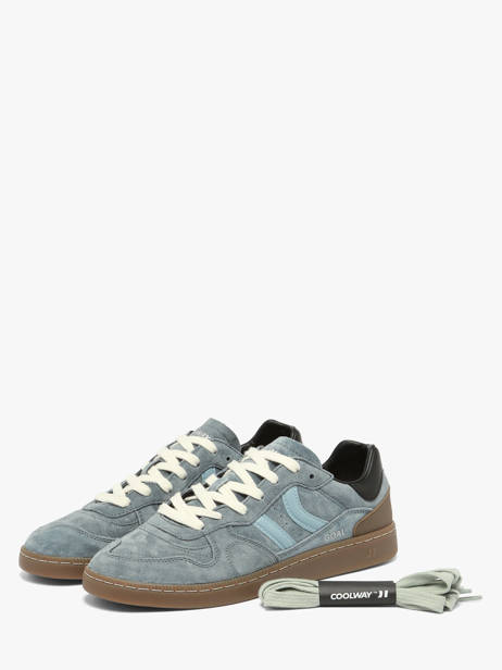 Sneakers En Cuir Coolway Bleu men 8683594 vue secondaire 1