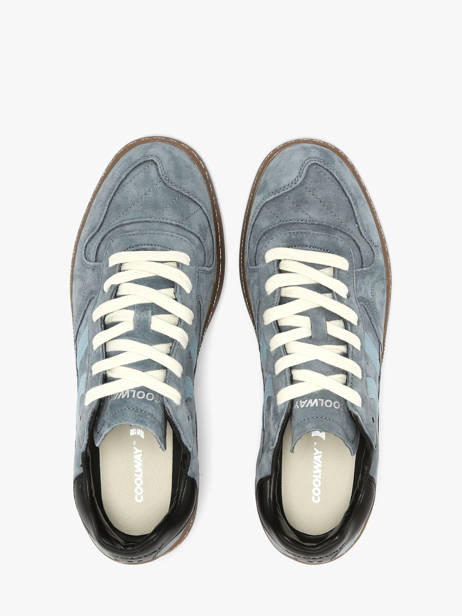 Sneakers En Cuir Coolway Bleu men 8683594 vue secondaire 3