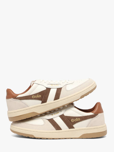 Sneakers En Cuir Gola Blanc men CMB336WP vue secondaire 2
