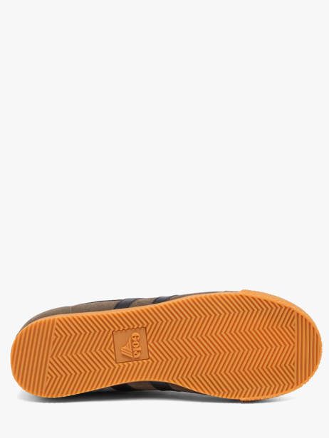 Sneakers En Cuir Gola Gris men CMA192PN vue secondaire 4