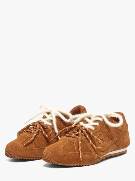 Sneakers En Cuir No name Marron women TNERA904 vue secondaire 1