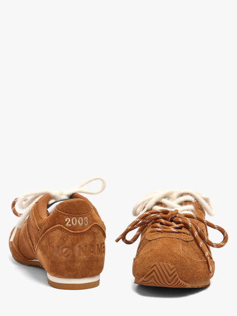 Sneakers En Cuir No name Marron women TNERA904 vue secondaire 2