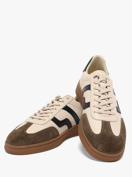 Sneakers En Cuir Gant Beige men 33631374 vue secondaire 2