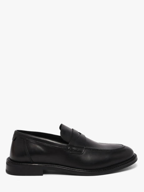 Mocassins En Cuir Gant Noir men 33671385