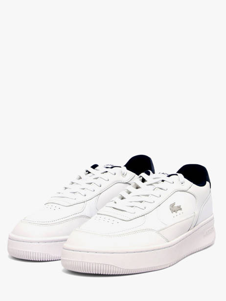 Sneakers En Cuir Lacoste Blanc men 2SMA0006 vue secondaire 1