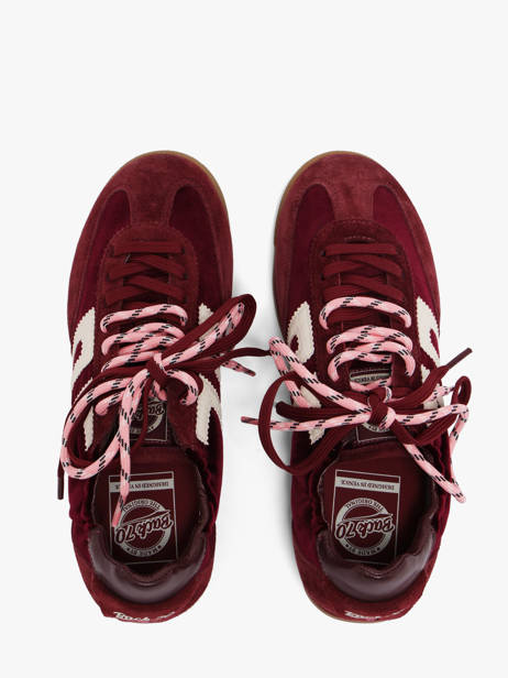 Sneakers En Cuir Back 70 Rouge women 63 vue secondaire 3