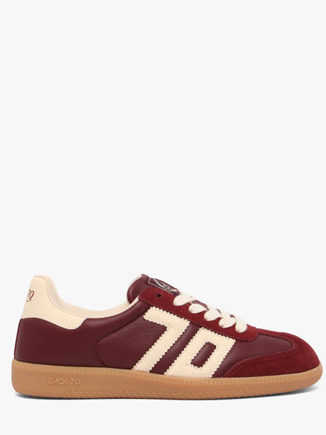 Sneakers En Cuir Back 70 Rouge women 214