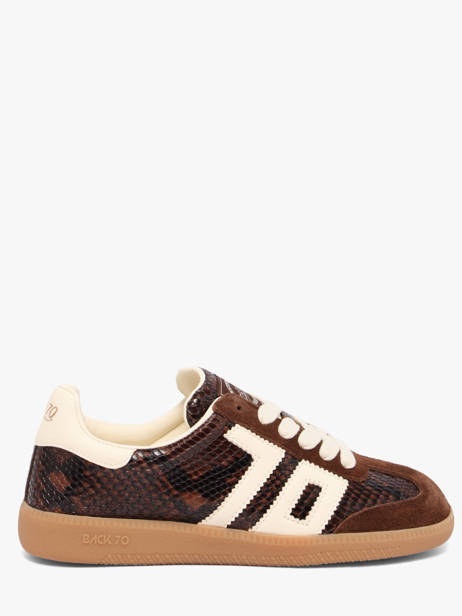 Sneakers En Cuir Back 70 Marron women 239
