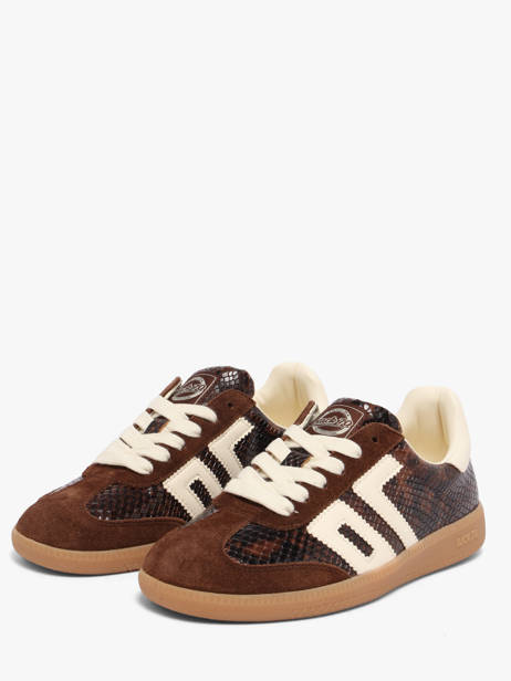 Sneakers En Cuir Back 70 Marron women 239 vue secondaire 1
