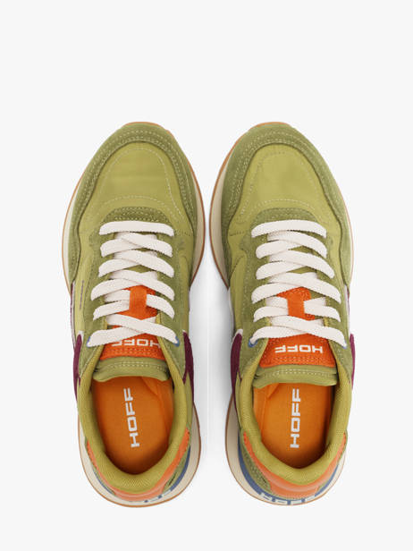 Sneakers En Cuir Hoff Vert women 22602401 vue secondaire 3