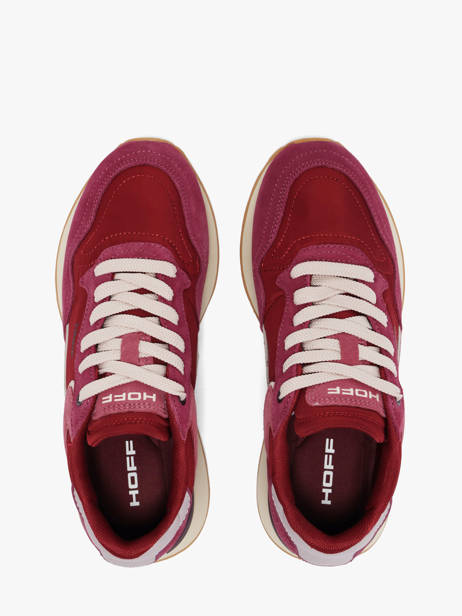 Sneakers En Cuir Hoff Rouge women 22602408 vue secondaire 3