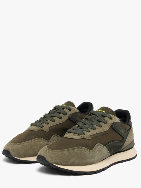Sneakers En Cuir Hoff Vert men 22602411 vue secondaire 1