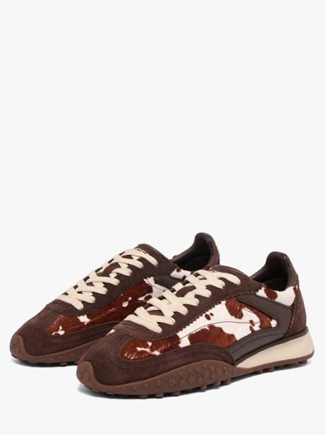 Sneakers En Cuir Hoff Marron women 22659412 vue secondaire 1