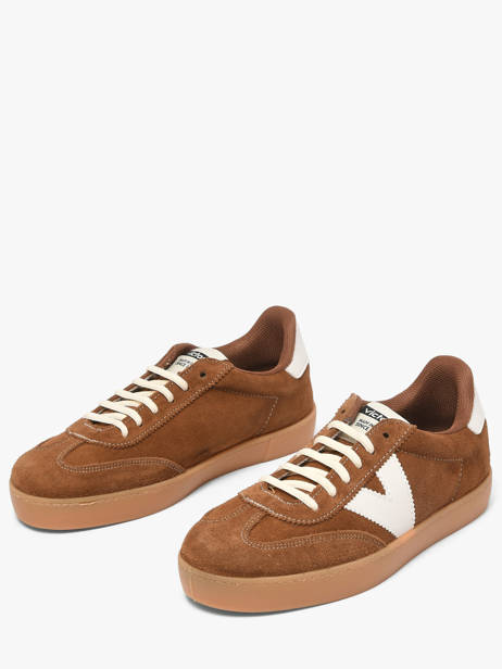 Sneakers Berlin In Leather Victoria Brown women 1126218 other view 2