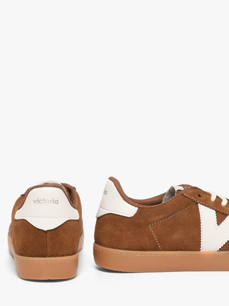Sneakers Berlin In Leather Victoria Brown women 1126218 other view 3