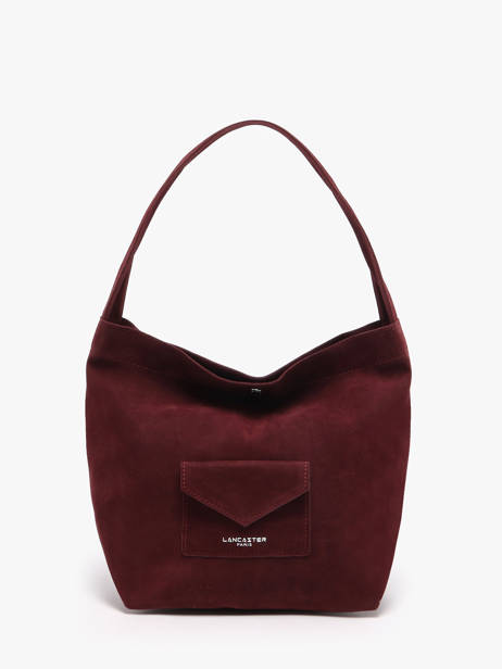 Shoulder Bag Suedine Kba Lancaster Red suedine kba 60