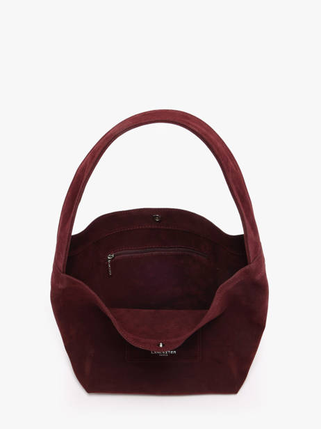 Shoulder Bag Suedine Kba Lancaster Red suedine kba 60 other view 3