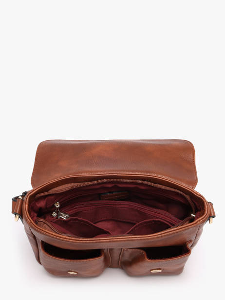 Crossbody Bag Toscane Hexagona Brown toscane 579732 other view 3