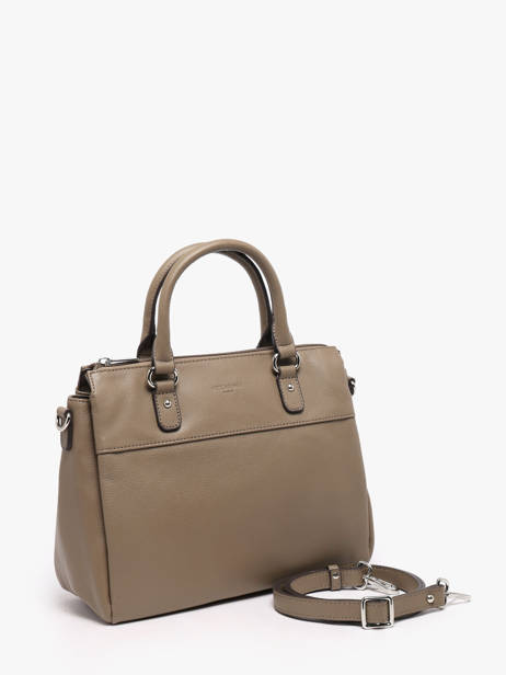 Satchel Confort Leather Hexagona Brown confort 469844 other view 2