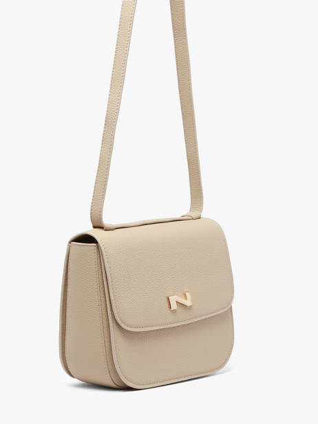 Leather Ulysse Crossbody Bag Nathan baume Beige odyssey 2 other view 1