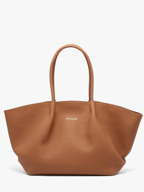 Shoulder Bag Nymphea Leather Nathan baume Brown nymphea 7 other view 4